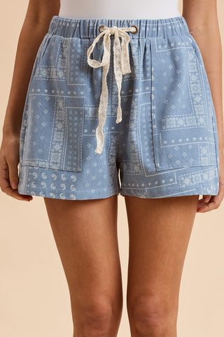 The Bandana Print Shorts