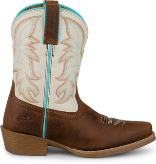 Justin Youth Whinny Cognac Water Buffalo Boot