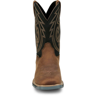 Justin Men's Lytle Rust Brown Waterproof Cowhide Boots