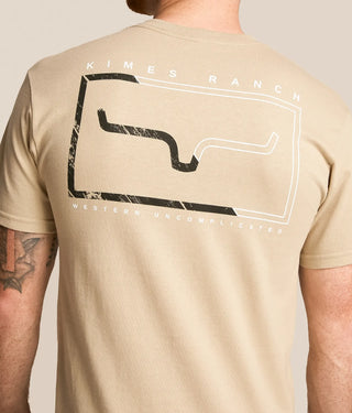 Kimes Ranch Men's Crosswalk Tee {Natural}