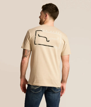 Kimes Ranch Men's Crosswalk Tee {Natural}