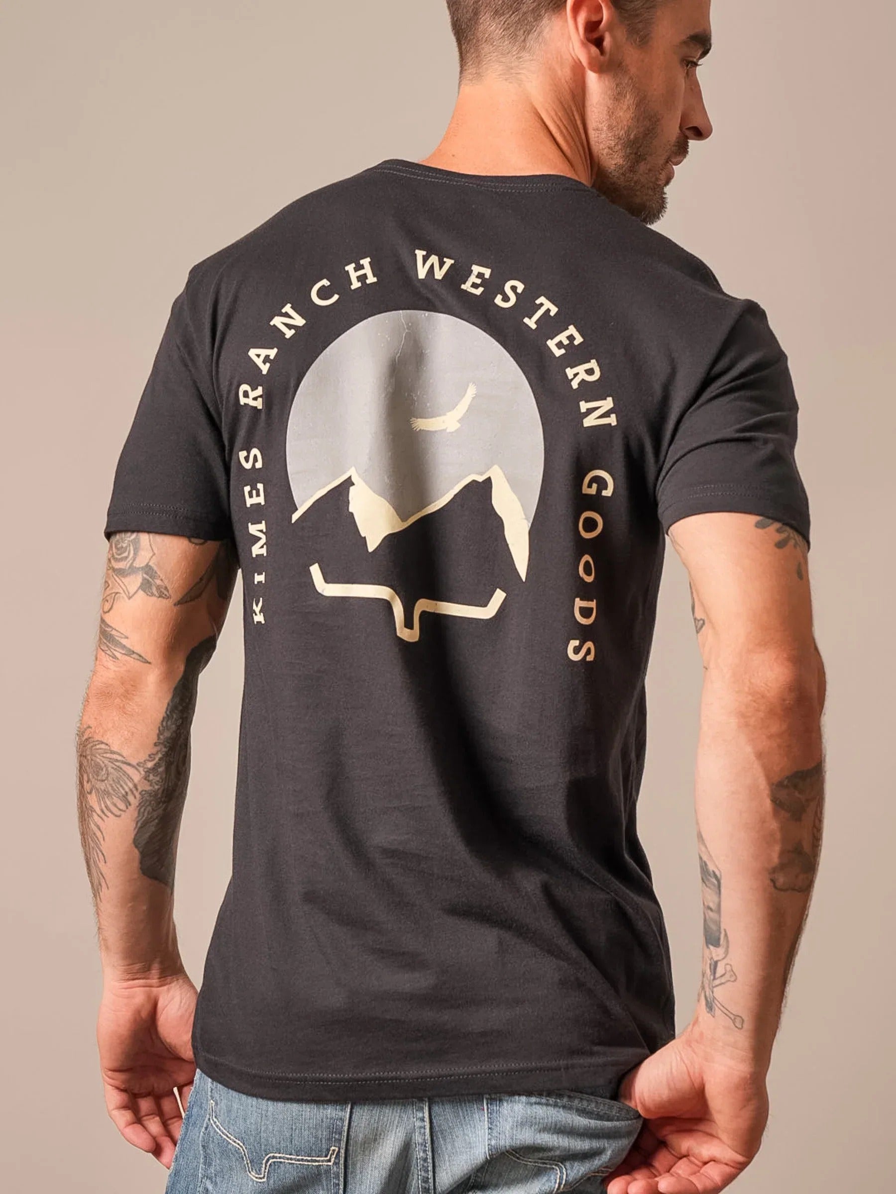 Kimes Men's Flying High Tee {Black}