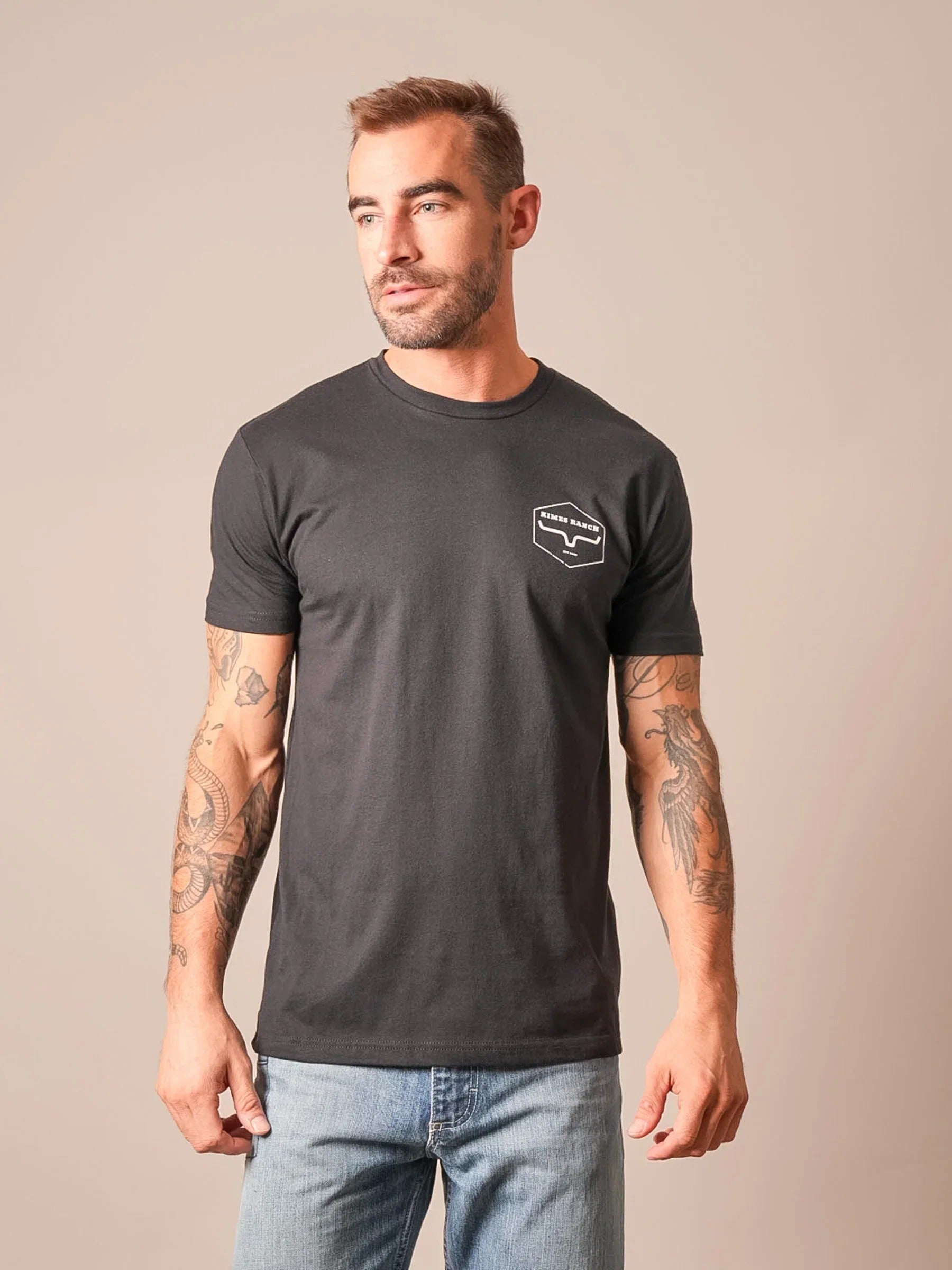 Kimes Men's Flying High Tee {Black}