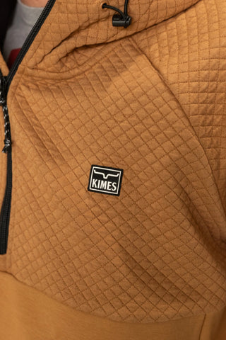 Kimes Ranch Men's Frayser 1/4 Zip Pullover {WW Brown}