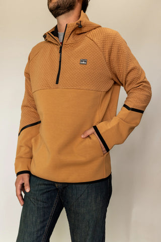 Kimes Ranch Men's Frayser 1/4 Zip Pullover {WW Brown}