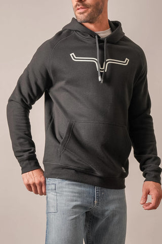 Kimes Ranch Men's Outlier Hoodie {Black/White}