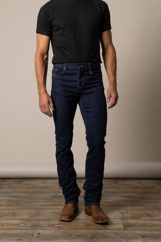 Kimes Men's "Roger" Slim Fit Boot Cut Jean {Blue}