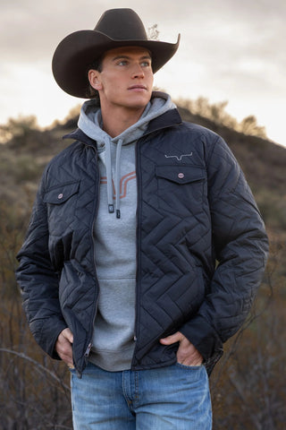 Kimes Ranch Men's Skink Insulated Jacket {Black}