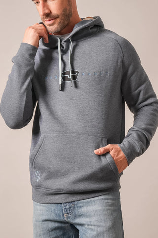 Kimes Ranch Men's ZT Back Then Hoodie {Navy Heather}