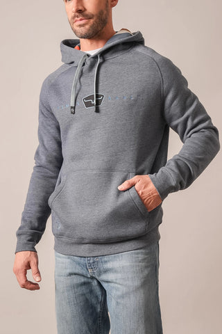 Kimes Ranch Men's ZT Back Then Hoodie {Navy Heather}