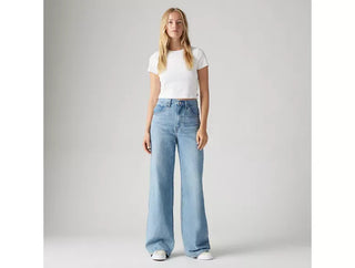 Levi's Women's Cinch Baggy High Rise Jeans {Invested Indigo}