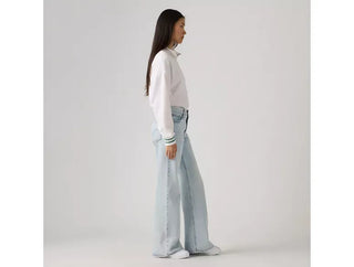 Levi's Women's Middy Loose Boot Jeans {Abraided Art}