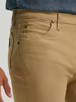 Wrangler Men's Tough Comfort Cowboy Cut Canvas Jean {Kelp}