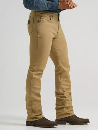 Wrangler Men's Tough Comfort Cowboy Cut Canvas Jean {Kelp}
