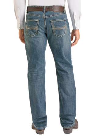 Rock & Roll Denim Relaxed Fit Stackable Bootcut Jean {Dark Vintage}