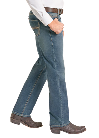 Rock & Roll Denim Relaxed Fit Stackable Bootcut Jean {Dark Vintage}