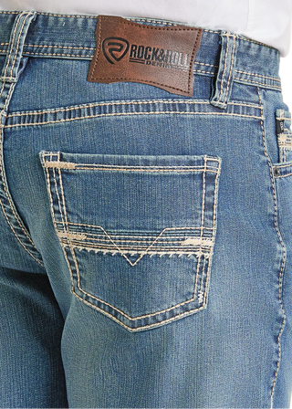 Rock & Roll Denim Relaxed Fit Stackable Bootcut Jean {Dark Vintage}