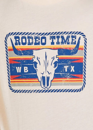 Rock & Roll Denim Boy's Rodeo Time Buckle Tee