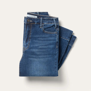 Stetson Women's High Rise Wide Leg Fit Jeans {Dark Wash}