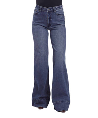 Stetson Women's 6in Patch Back Pocket Jeans - Stetson 1