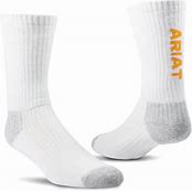 Ariat Work Premium Cotten Crew Socks {White} AR2239-100