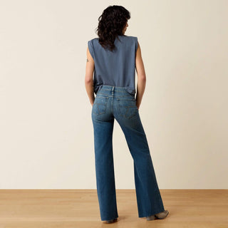 Ariat Women's Perfect Rise Petra Flipside Wide Leg Jean {Montrose}