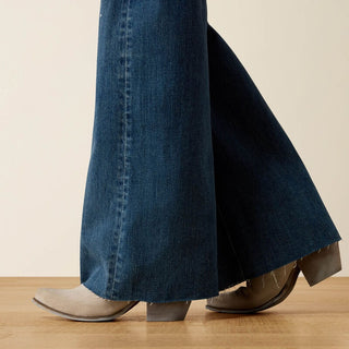 Ariat Women's Perfect Rise Petra Flipside Wide Leg Jean {Montrose}