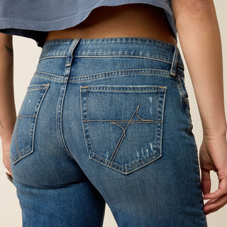 Ariat Women's Perfect Rise Petra Flipside Wide Leg Jean {Montrose}