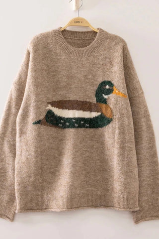 The Mocha Mallard Sweater