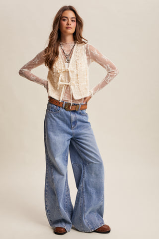 The Shiloh Vest {Cream}