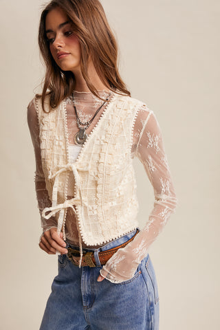 The Shiloh Vest {Cream}