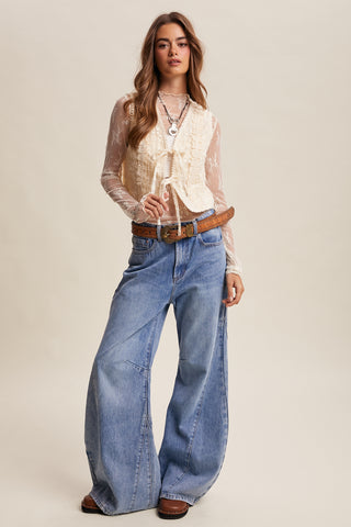 The Shiloh Vest {Cream}