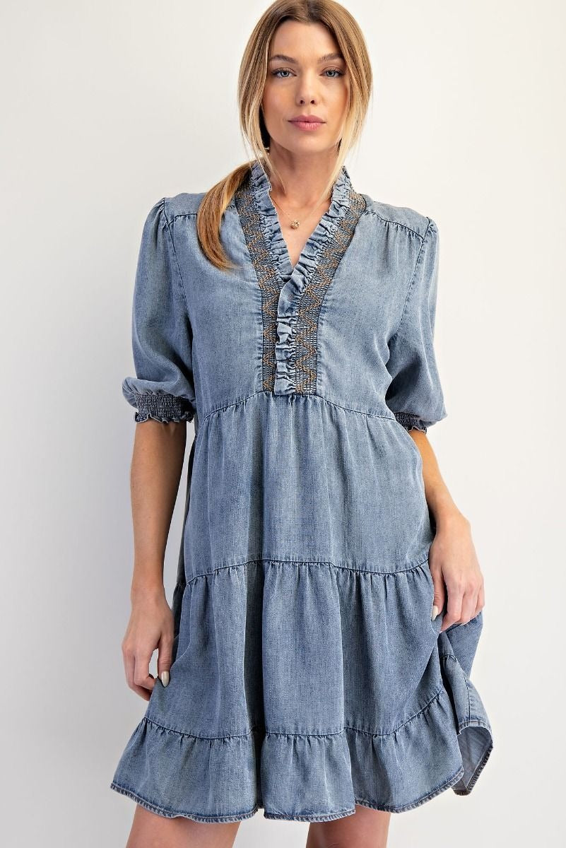 The Annie Denim Dress
