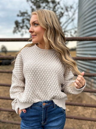 The Jovie Sweater {Natural}