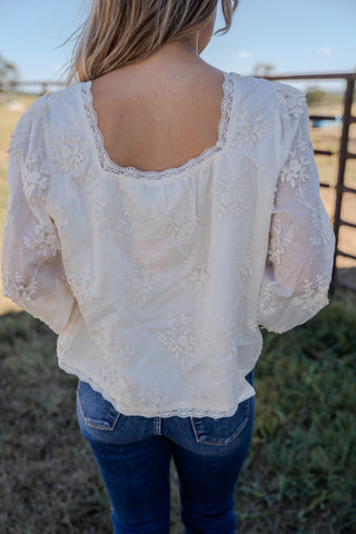 The Straight Laced Cowgirl Top