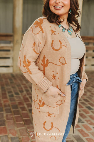 The Desert Cardi {Camel}