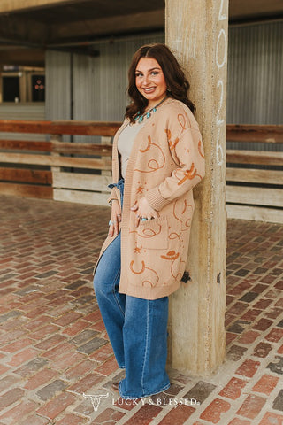 The Desert Cardi {Camel}