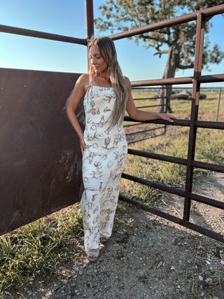 The Queen Of The Rodeo Maxi Dress