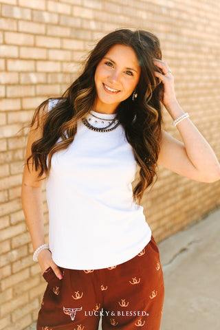 The Canton Tank {Ivory}