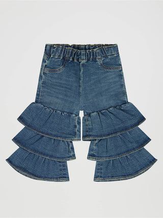 Wrangler Youth Tiered Flare Denim Jeans - Wrangler 2