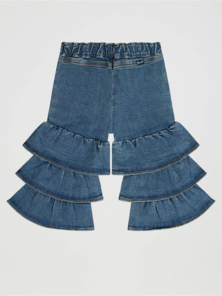 Wrangler Youth Tiered Flare Denim Jeans - Wrangler 3