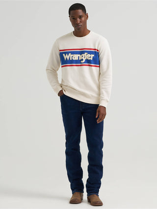 Wrangler Men's Logo Crewneck Sweatshirt - Wrangler 4
