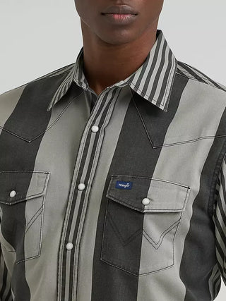 Wrangler Men's Vintage Brushpopper {Black}