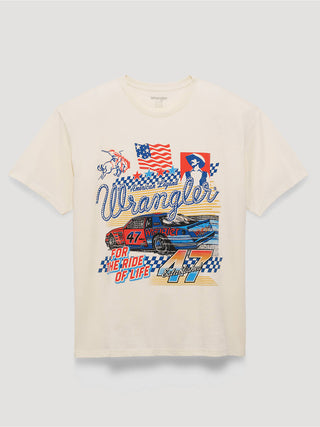 Wrangler Men's Vintage Race Car SS Tee - Wrangler 1