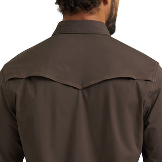 Wrangler Men's ATG Technical LS Pearl Snap - Wrangler 8