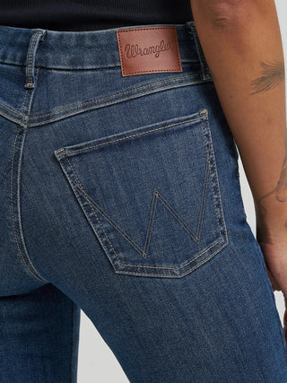 Wrangler Women's Bespoke High Rise Bootcut Jean (Lacey)