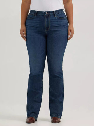 Wrangler Women's Bespoke High Rise Bootcut Jean (Lacey)