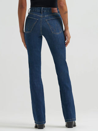 Wrangler Women's Bespoke High Rise Bootcut Jean (Lacey)