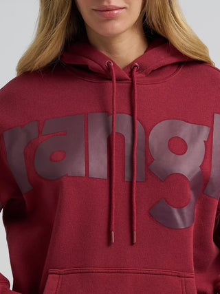 Wrangler Retro Wide Open Spaces Hoodie {Burgundy}
