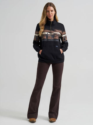 Wrangler Women's Wild West Horse Pullover - Wrangler 5